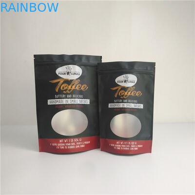 印刷された注文は窓との食用のマイラー キャンデーの食品包装を薄板にした