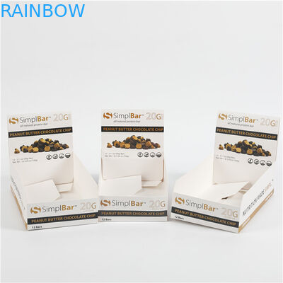 印刷される注文を包む軽食のフルーツのチョコレート・バーの表示ボール紙の紙箱