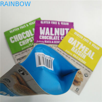 印刷されるキャンデーの菓子注文のプラスチック デジタルはジッパーの上が付いている袋の上に立つ