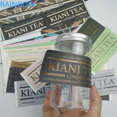 Fashionablがステッカーの付着力のワインのラベルの防水シールのステッカーを印刷した注文のロゴOEMを受け入れなさい