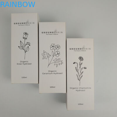 60ml 30mlの構造のSkincareの紙箱を押すことの箱を包む印刷されたペーパー包装箱のクリームのペーパー化粧品