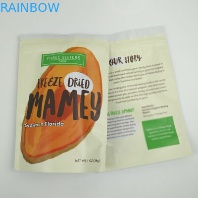 袋袋の上のジッパー ロックのポリ袋/立場/ジッパーの食糧軽食の包装袋が付いている袋の上のアルミ ホイルの立場の上の立場