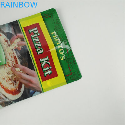 印刷された袋の上の注文のロゴの臭いの証拠袋のコーヒー ホイルの立場を詰める食糧袋はピザを詰める袋の上に立つ