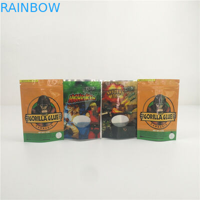 窓の種が付いているキャンデーのアルミ ホイル袋のための証拠のマイラー袋を立つ袋の上にかぎなさい