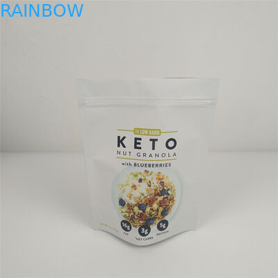 印刷される袋MOPPの食品包装のグラビア印刷の上のVMPET 120micのZiplockの立場