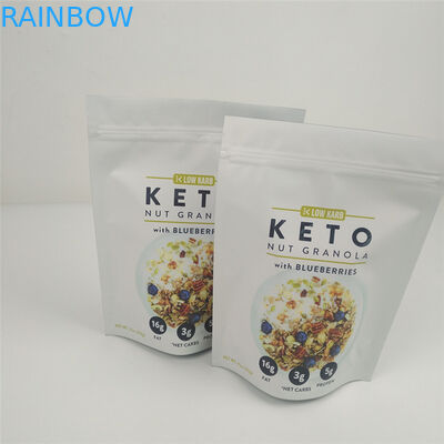 印刷される袋MOPPの食品包装のグラビア印刷の上のVMPET 120micのZiplockの立場