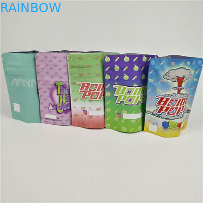 Resealable 3.5gマイラーの臭いの証拠はヒート シールCMYKを袋に入れる