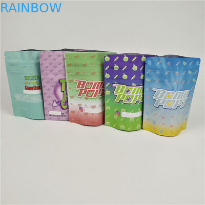 PMSの臭いの証拠の雑草マイラーはホイルによって薄板にされるCBDジップ ロック式袋を袋に入れる