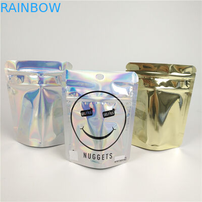 PMSの臭いの証拠の雑草マイラーはホイルによって薄板にされるCBDジップ ロック式袋を袋に入れる