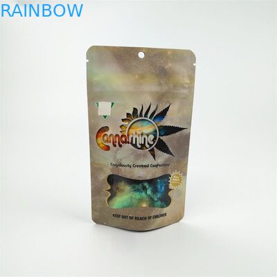 クッキーのための臭いの証拠3.5g Resealableマイラーの袋VMPET