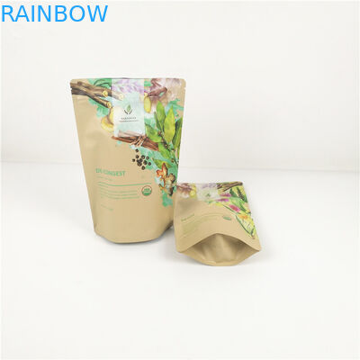 ポリ袋のジッパーの包装の上の自由な出荷の専門の製造者の軽食のナットの立場は乾燥された食糧のために袋に入れる