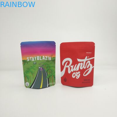 試供品3.5g 7g 14g 28g 1poundのクッキーは麻CBDのインド大麻のRuntz Kushの霞のための袋を立てる