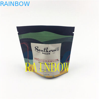 臭いの証拠のマイラーの種の袋袋を包む注文の印刷された3.5g 7gの28gによって乾燥される花のクッキーのedibles
