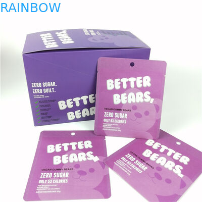 350gペーパー粘着性のCbdのボール紙包装箱のcmykの浮き出し