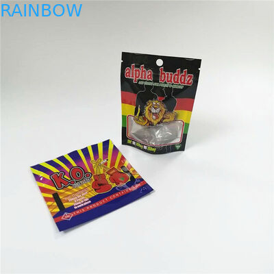 CMYK 160micホイルは包装袋のAL 0.7C THC粘着性のマイラー袋を薄板にした