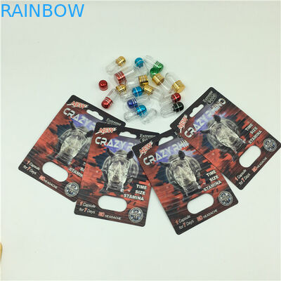 男性の性の丸薬のための箱のサイ7を包む狂気のサイ69の丸薬