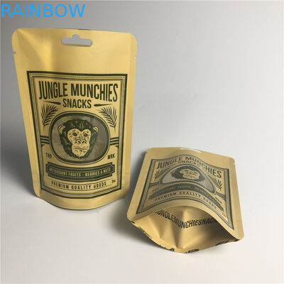 PA 1.5CのAL 0.7Cマットの軽食の包装袋はMPETを立てる