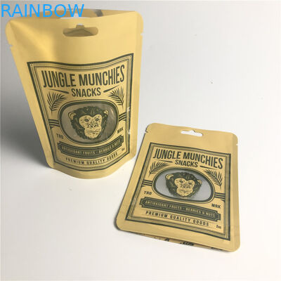 PA 1.5CのAL 0.7Cマットの軽食の包装袋はMPETを立てる