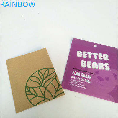 クッキー キャンデーのためのVMPET 1.2C NY 1.5Cの平らな軽食の包装袋Cmyk