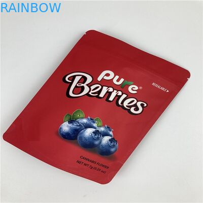 3.5g種のためのISO BOPP VMPETのジッパー ロックの食糧袋のグラビア印刷