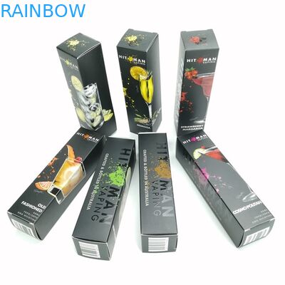 FDA CMYK CBD Gummiesの包装は350gボール紙の構造の化粧品の瓶を囲む