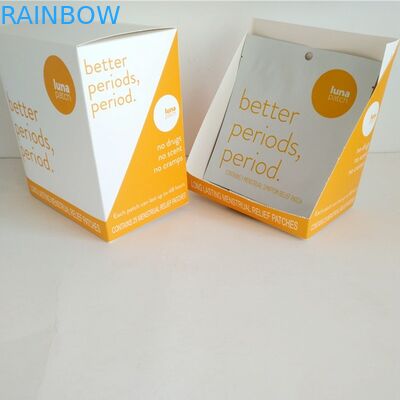 ディスプレイ・ケースが付いているVMPETポリ塩化ビニールCPP BOPPのヒート シールの書類封筒Cmyk