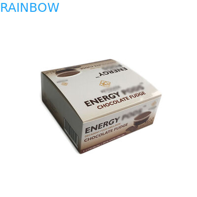 軽食ISO CMYKの表示ペーパー包装箱350Gのアイボリー紙のvmpet