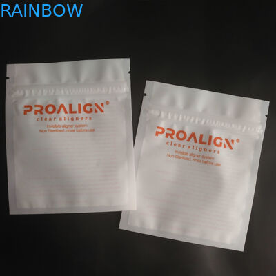 MOPP Vmpetのプラスチック ジッパー ロックの包装の無光沢の歯の明確なアライナISO