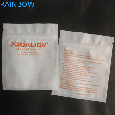 1つの側面との歯のCmyk 120mic MOPPのプラスチック包装袋のグラビア印刷