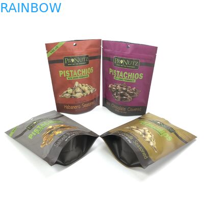 MOPPのグラビア印刷ISO VMPETの無光沢のジッパー ロックは食糧のためにResealable 14gを袋に入れる