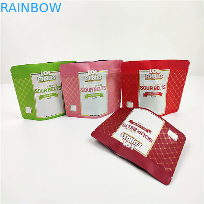 Mopp 180mic 3.5gのクッキー マイラーはSGSペット臭いの証拠のジッパー袋を袋に入れる