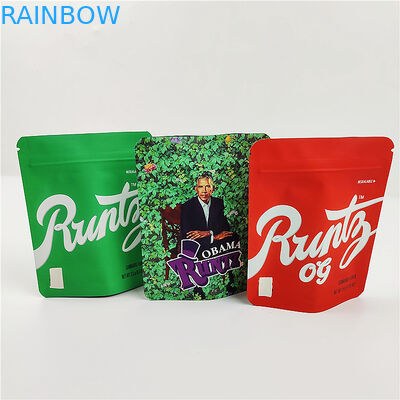 SGS 100mic CMYKの生物分解性の臭いの証拠はResealable VMPET MOPPを袋に入れる