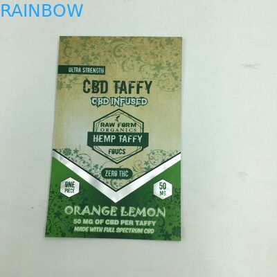 注文の印刷された1g 3.5gは臭いの証拠のジッパー粘着性くまCBDの小さい立場食用3.5gマイラーの雑草袋をリサイクルする