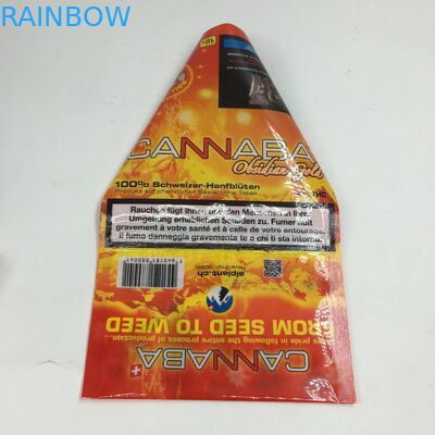 CBDのポケット ラッパーの平らなジップ ロック式の葉巻たばこの葉包装袋のプラスチック マイラー包装袋