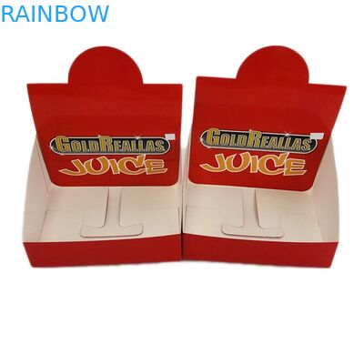 注文のロゴ エネルギー飲み物の箱を包むペーパー反対のディスプレイ・ケースのエネルギー バー チョコレート蛋白質棒