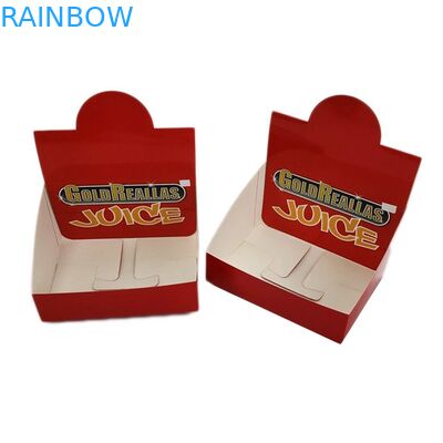 注文のロゴ エネルギー飲み物の箱を包むペーパー反対のディスプレイ・ケースのエネルギー バー チョコレート蛋白質棒