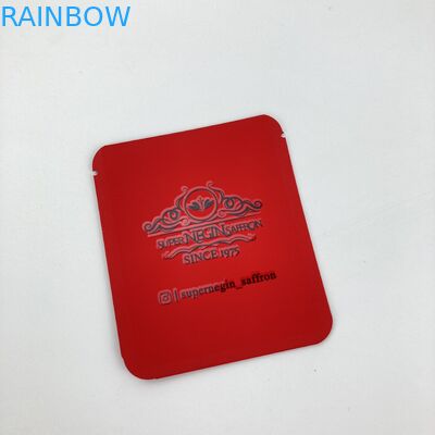 食用のマイラーが注文の印刷されたホイル袋の包装を袋に入れる低いMOQ 500pcsは乾燥したサフランのクロッカスおよび茶のための食糧を袋に入れる