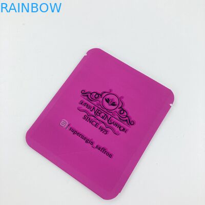 乾燥したサフラン クロッカスのための袋の食糧および注文の包装袋くだらない包装袋のための茶500pcs MOQ