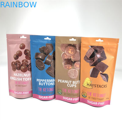 CMYK 110micのジッパーは袋のEdiblesの麻の子供を検査するマイラー袋を立てる