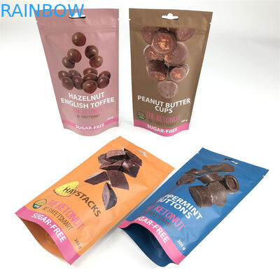 CMYK 110micのジッパーは袋のEdiblesの麻の子供を検査するマイラー袋を立てる