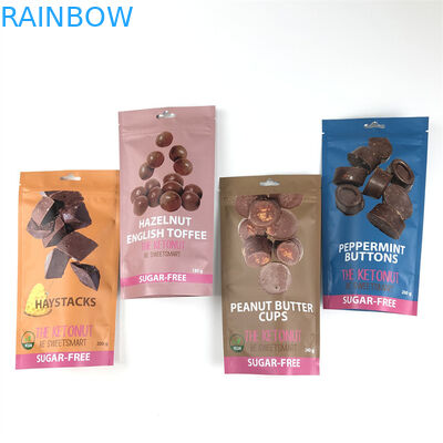 CMYK 110micのジッパーは袋のEdiblesの麻の子供を検査するマイラー袋を立てる