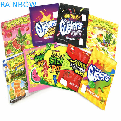 120mic CMYKの再使用可能なジッパー ロックの袋の子供の抵抗力がある出口マイラーは袋に入れる