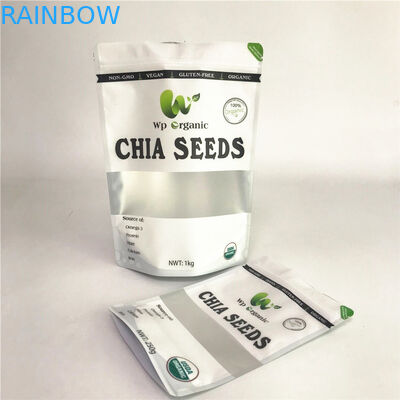 グラビア印刷CMYKのイヤリングのブレスレットの宝石類PA 1.5Cを包むSGS VMPETのプラスチック袋