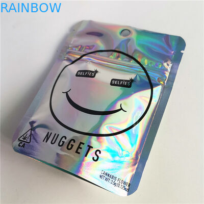 3.5g Cbdの草の香の包装のマット光沢のある12C VMPET Cbdのジッパー袋