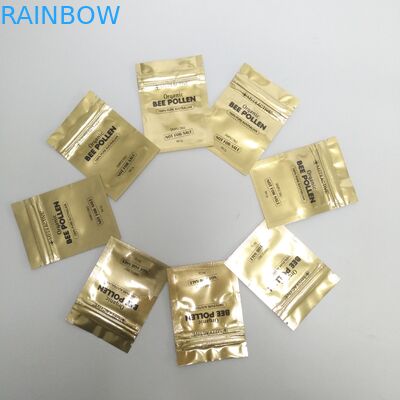 SGS VMPETの平らなジッパーの袋を包むグラビア印刷100mic CMYKのプラスチック袋