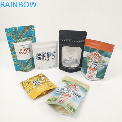 CMYK 200micのマットのアルミ ホイルの袋VMPETのグラビア印刷のDoypackのジッパーの袋