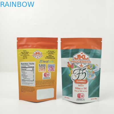 Doypack無光沢の0.7cのAlはBolsaの軽食のためにCompostableジッパーの袋を立てる