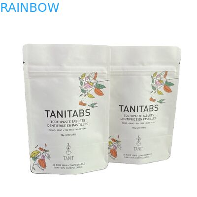 Pa 1.5c 80micクラフト紙のジップ ロック式袋Vmpetはナットの包装袋を薄板にした