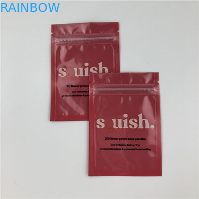 明確な前窓が付いている120mic MOPPのグラビア印刷のマイラーのジッパー袋0.7cのAl