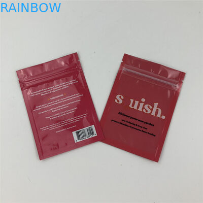 明確な前窓が付いている120mic MOPPのグラビア印刷のマイラーのジッパー袋0.7cのAl